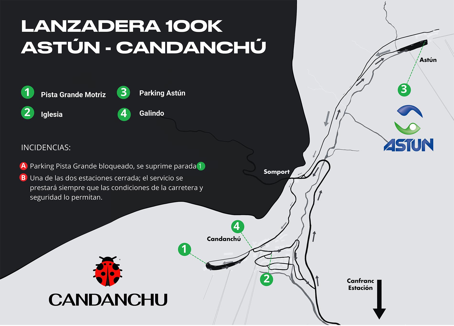 Astún en verano: Lanzadera Astún-Candanchú 1 Astún en verano: 27112023123551906